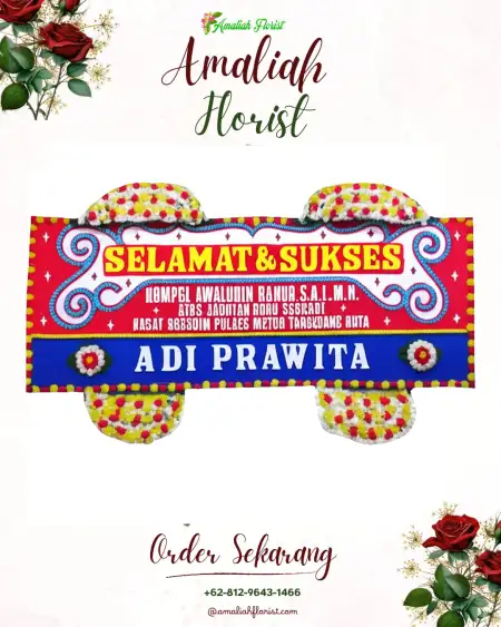 Papan Bunga Ucapan Selamat Benua Kayong