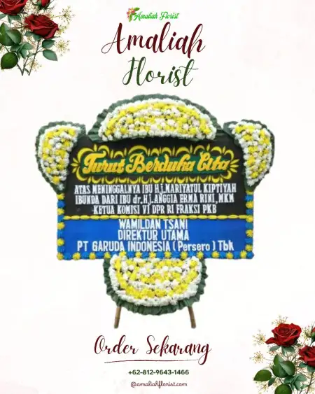 Papan Bunga Duka Benua Kayong